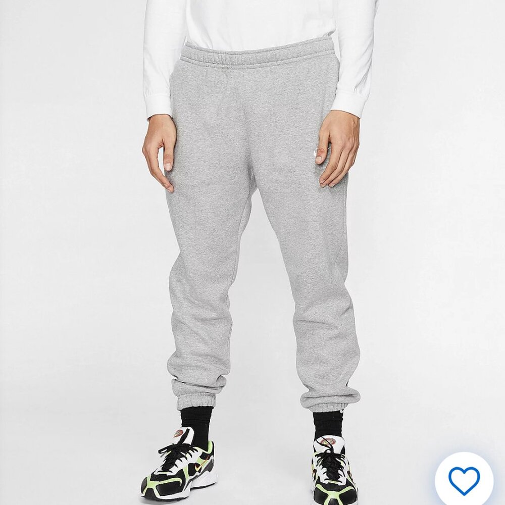 NIKE Men's Sportswear Club Fleece Cuffed Sweatpants Size LARGE-NEW without tags